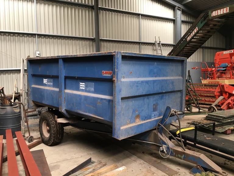 Marston Trailer Type FF6 5 with silage sides and grain tail board - Agricultural 
