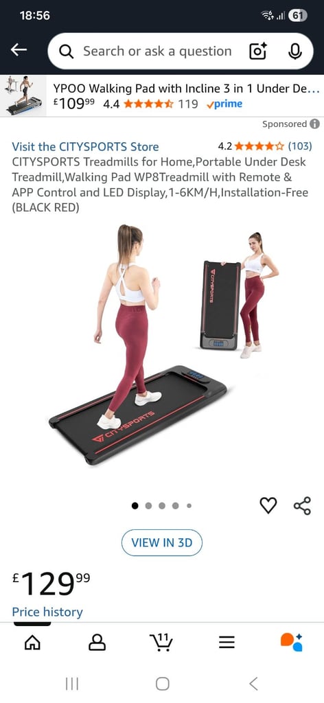 image for Citysports fitness walker 