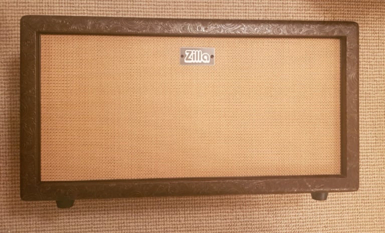 ❗AS NEW❗ ZILLA 2x12 *CUSTOM* FATBOY guitar cab CABINET 212 w/ Celestions
