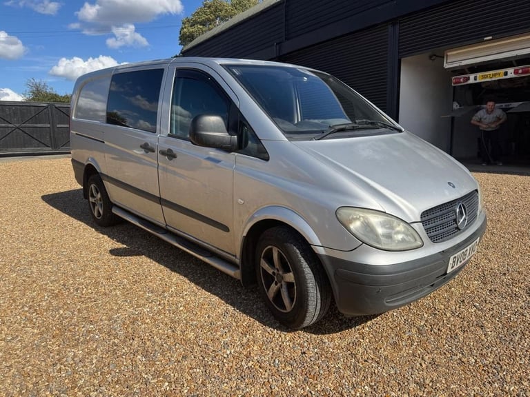 2008 Mercedes-Benz Vito 115CDI Van PANEL VAN DIESEL Manual