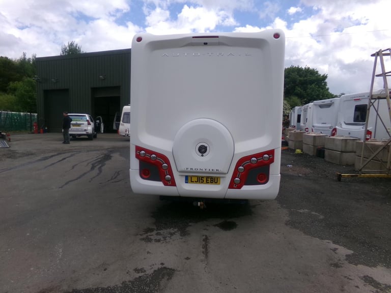 2015 FIAT AUTO TRAIL FRONTIER CH-TA. 6 BERTH. FULL LEATER. TOW BAR