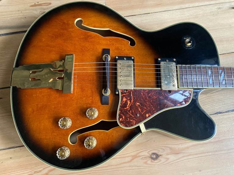 Aria Pro II FA-70BS Jazzbox Electric Guitar Korea 1990s