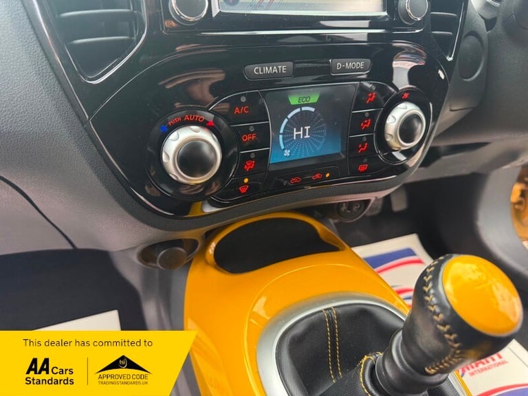 Nissan Juke ACENTA PREMIUM DIG-T+YELLOW JIKE+ULEZ COMPLAINT+REAR CAMERA+SATNAV+3