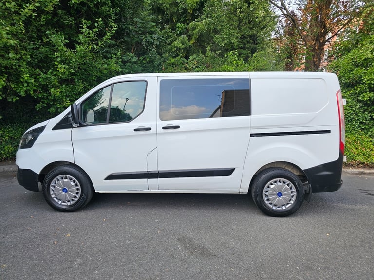 2018 68 FORD TRANSIT CUSTOM 2.0 TDCI 320 ECOBLUE DCIV EURO6 CREW VAN EX POLICE 