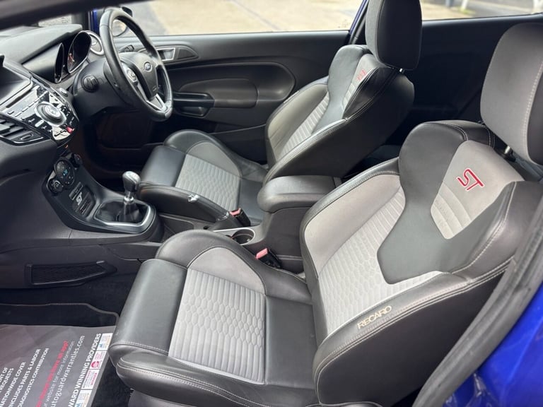 2015 Ford Fiesta 1.6 EcoBoost ST-3 3dr HATCHBACK PETROL Manual