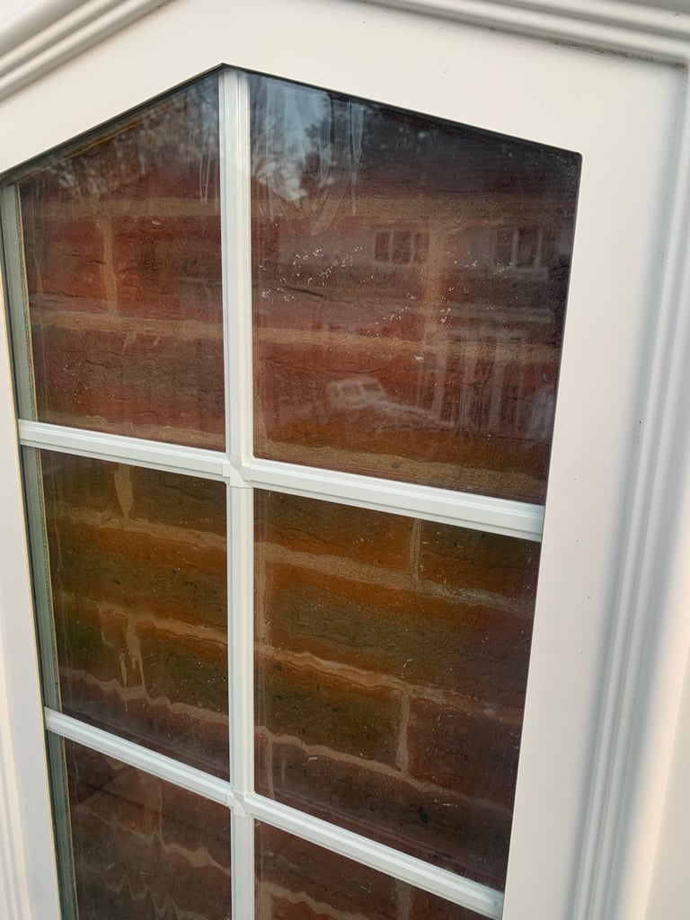 UPVC DOUBLE GLAZED DOOR PANEL IN FILL CARD 682mm WIDE 1762mm HIGH CAN DELIVER