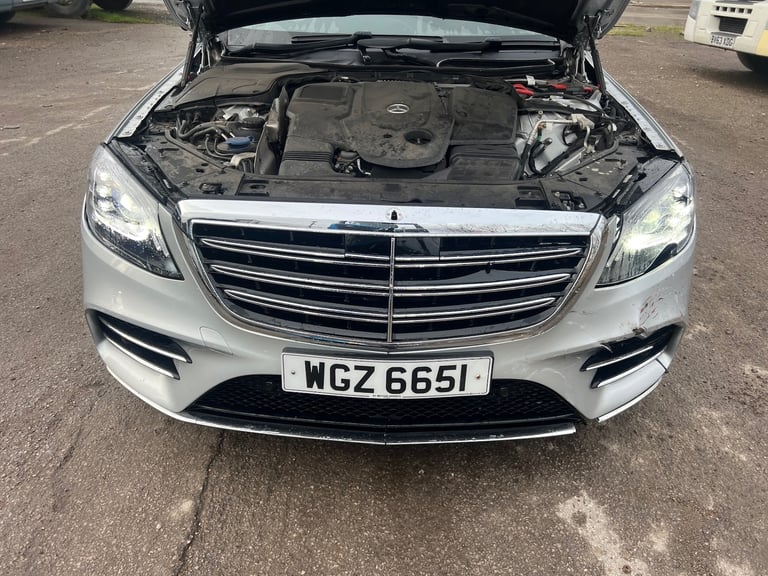 2019 MERCEDES-BENZ S CLASS S350D L AMG LINE PREMIUM 9G-TRONIC DAMAGED SALVAGE