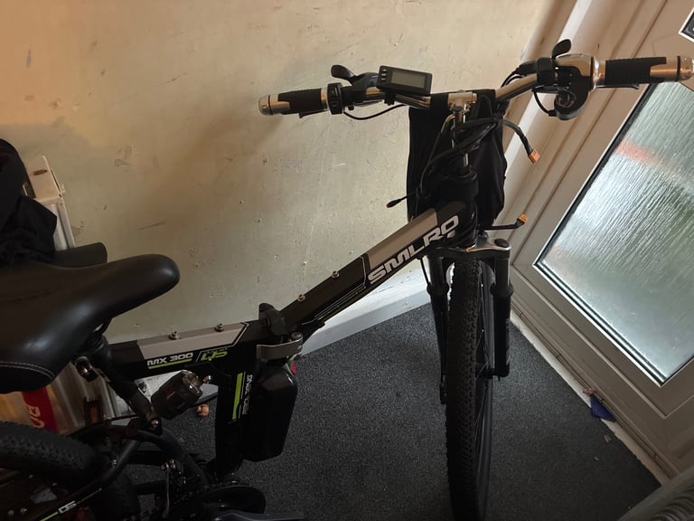 image for Electric bike with throttle and pedal assist, 