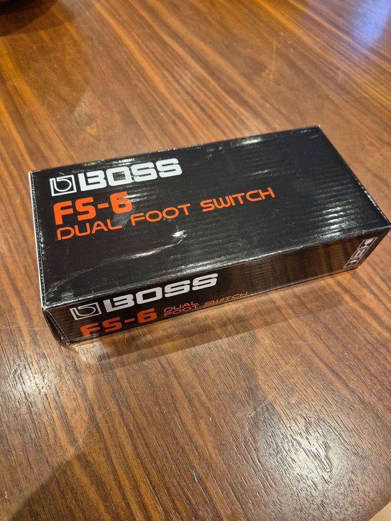 Boss FS-6 Dual foot stitch for sale.