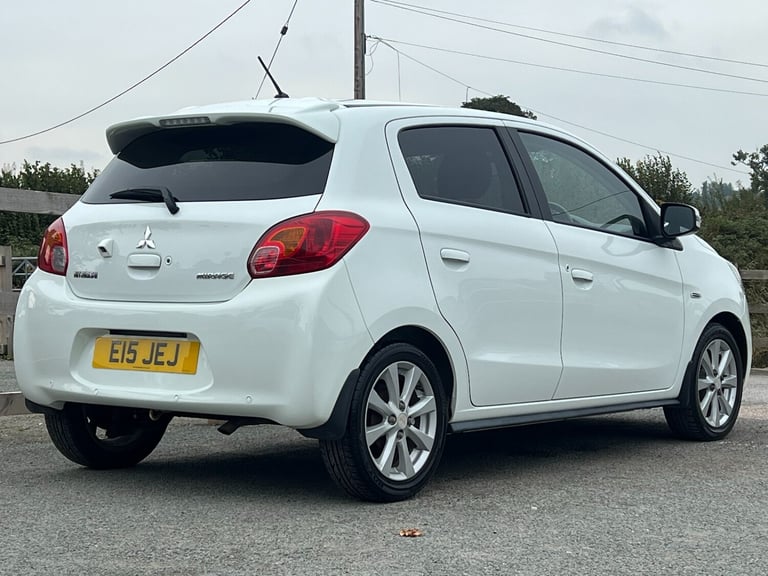 2015 Mitsubishi Mirage 1.2 Attivo 5dr CVT automatic Super Low Miles HATCHBACK Petrol Automatic