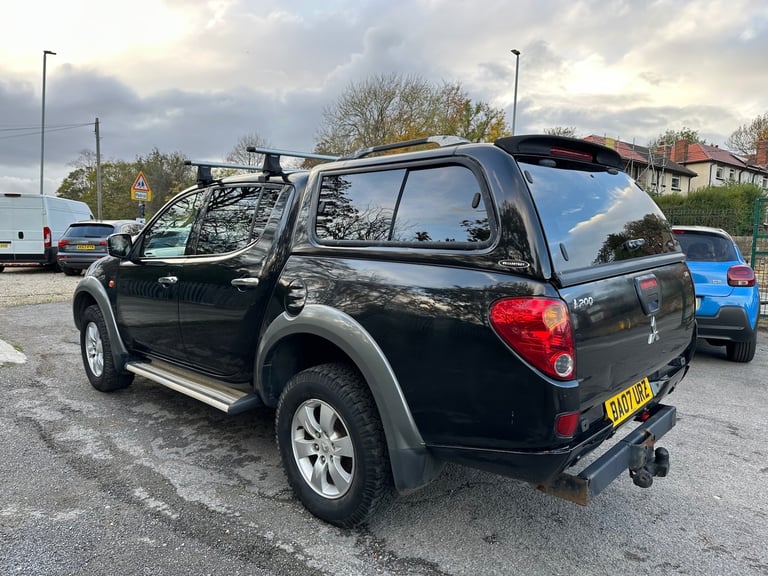 2007 Mitsubishi L200 Double Cab DI-D Elegance 4WD Auto 134Bhp PICK UP DIESEL Automatic