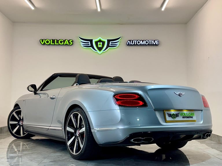 2015 Bentley Continental 4.0 V8 GTC S Auto 4WD Euro 5 2dr CONVERTIBLE Petrol Automatic