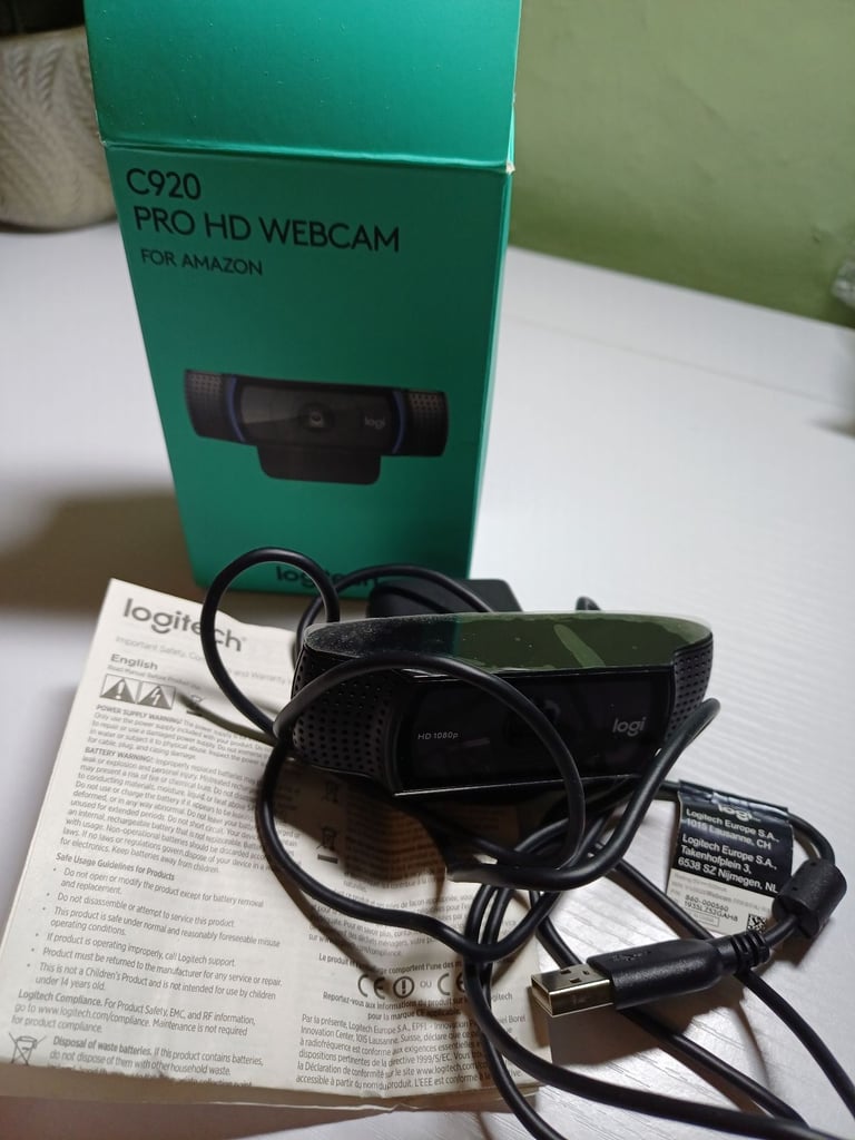 Logitech Pro HD webcam c920
