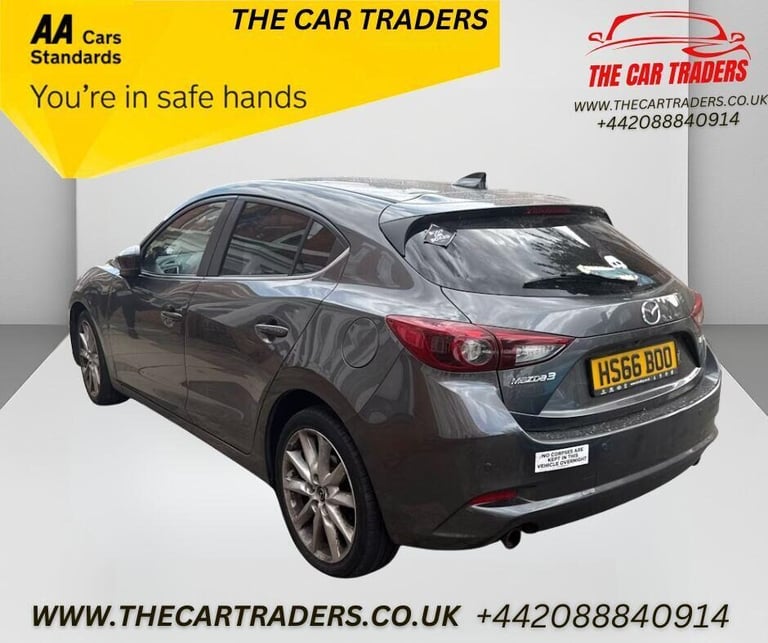 2016 Mazda Mazda3 2.0 SKYACTIV-G Sport Nav Hatchback 5dr Petrol Auto Euro 6 (s/s) (121 ps) Hatchb...
