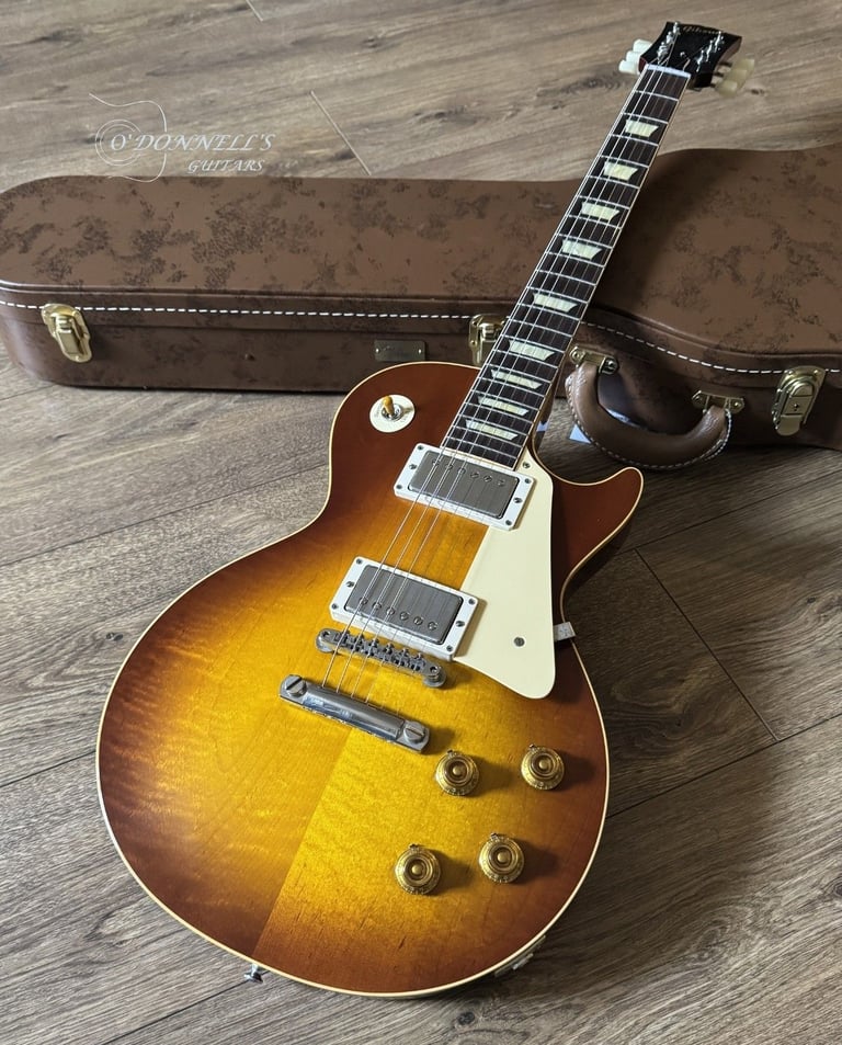 2025 Gibson Custom Shop 1958 Les Paul Standard Reissue Iced Tea Burst VOS R8