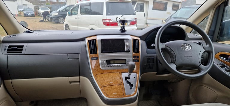 TOYOTA ALPHARD WELCAB, 2007, 52,929 MILES, 2.4 PETROL, AUTOMATIC