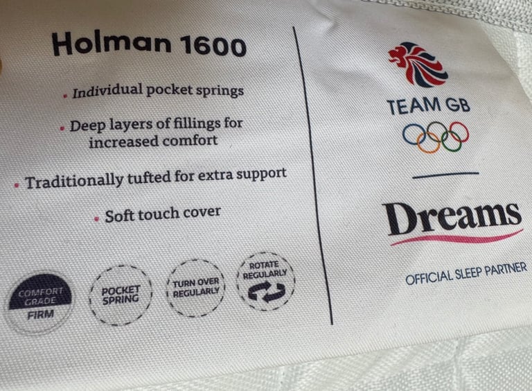 Dreams Mattress, Double, Firm
