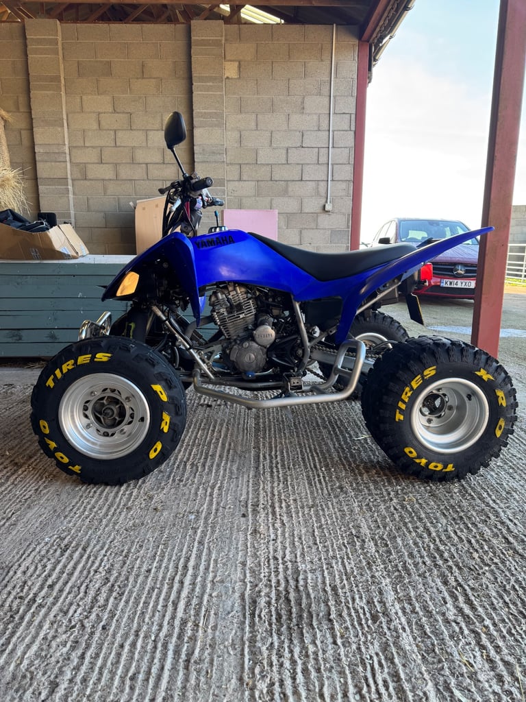 Yamaha raptor 250r road legal quad