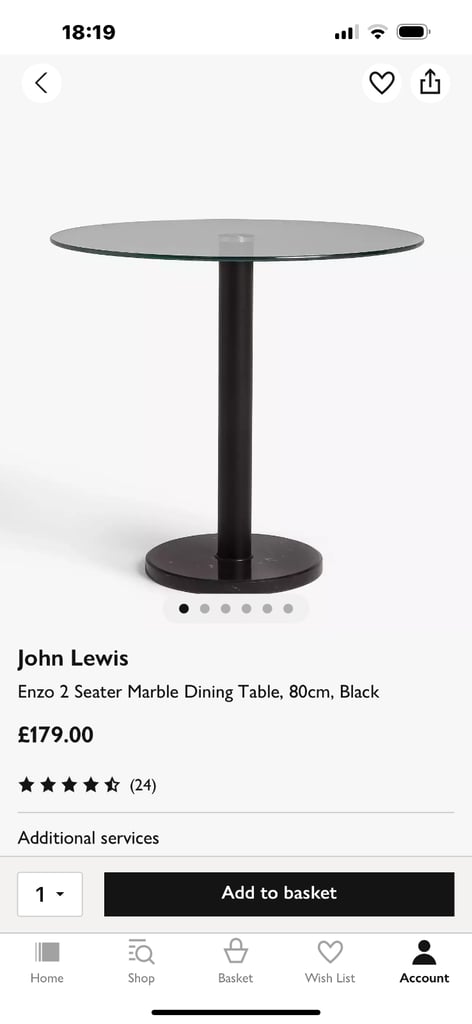 Dining table 
