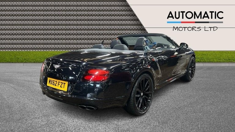 2012 Bentley Continental 4.0 V8 GTC Convertible 2dr Petrol Auto 4WD Euro 5 (507