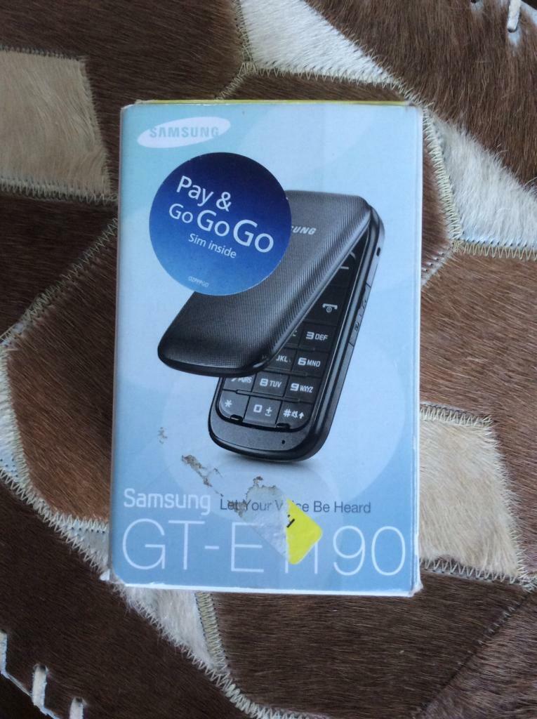 Samsung mobile phone GT - E1190