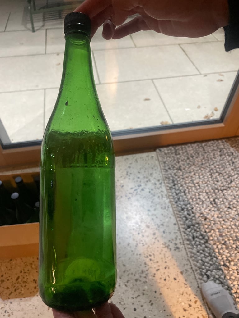 Green bottles are 