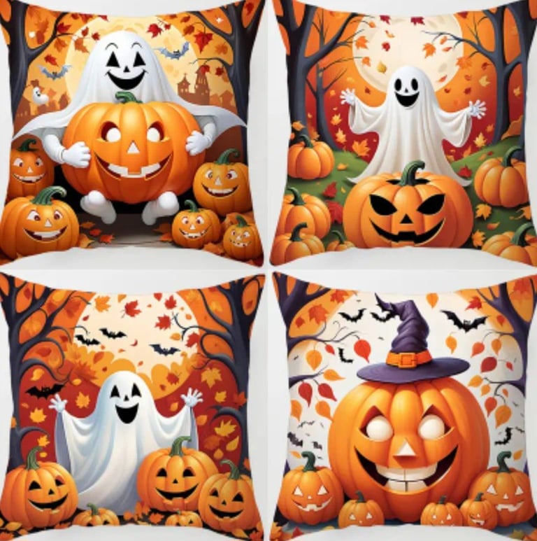 Halloween Cushion Covers 2 for £16