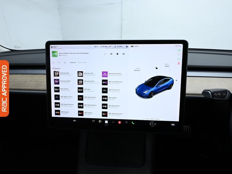 2021 Tesla Model 3 Standard Range Plus Saloon 4dr Electric Auto RWD (241 bhp) Saloon Automatic