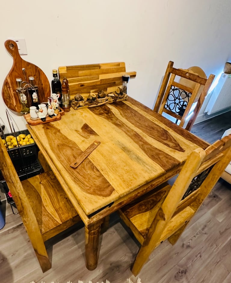 Dining table with chairs