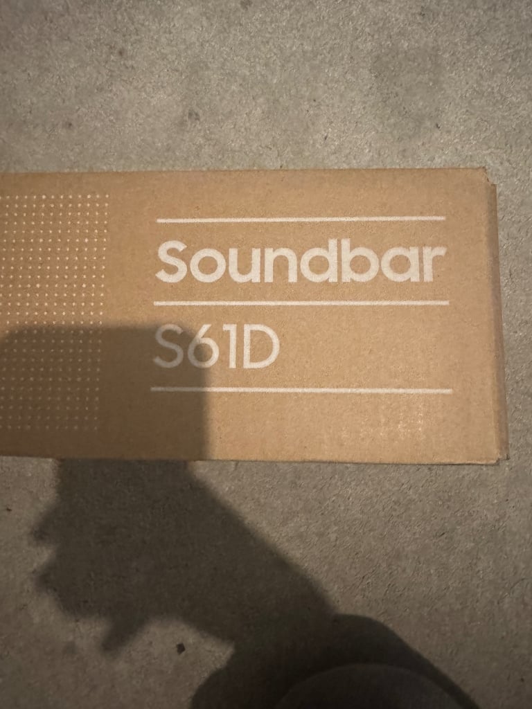 Samsungs S61D sound bar - White