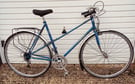 Ladies Retro Peugeot bike. Full serviced Mudguards Pannier rack Ideal commuter leisure bike