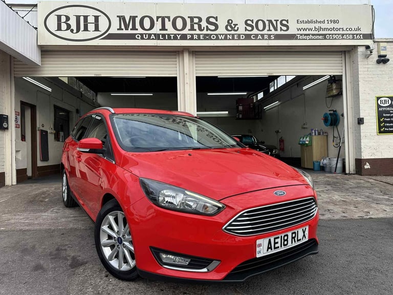 2018 Ford Focus 1.0 EcoBoost 125 Titanium 5dr AUTOMATIC+LOW MILEAGE+SATNAV+FMDSH ESTATE Petrol Au...