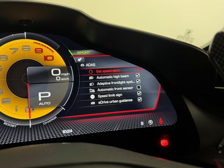  Ferrari 296 GTB 3.0T V6 7.45kWh Coupe 2dr Petrol Plug-in Hybrid F1 DCT Euro 6 (s/s) (830 ps Petr...