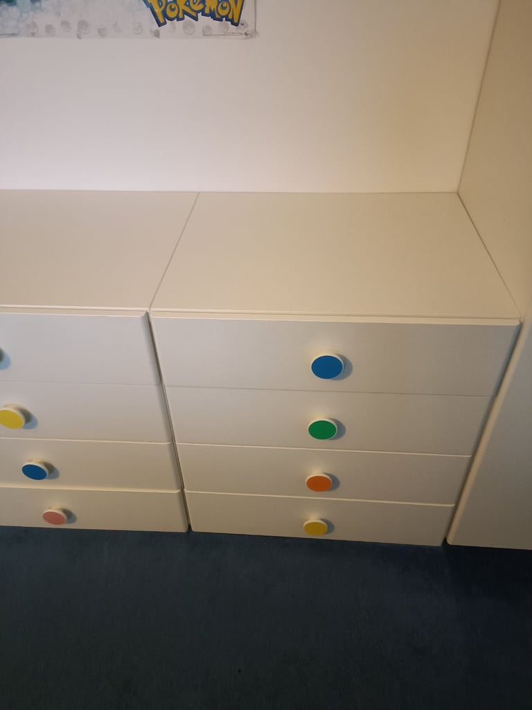 IKEA children's bedroom wardrobe and drawers, excellent condition 