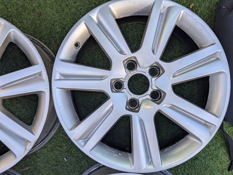 AUDI  SPORT/S-LINE 7 SPOKE 17"INCH SET OF 4 ALLOY WHEELS 2007-2015
