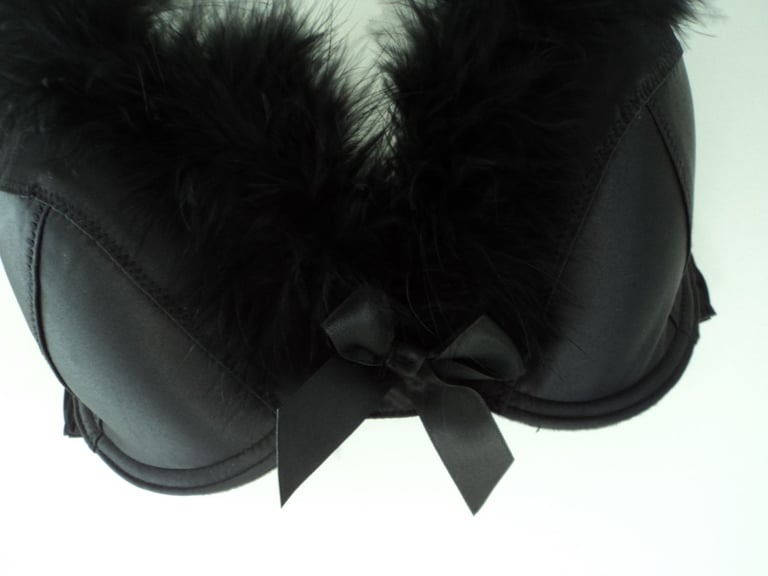 Brand new black 'Christmas' style bra.