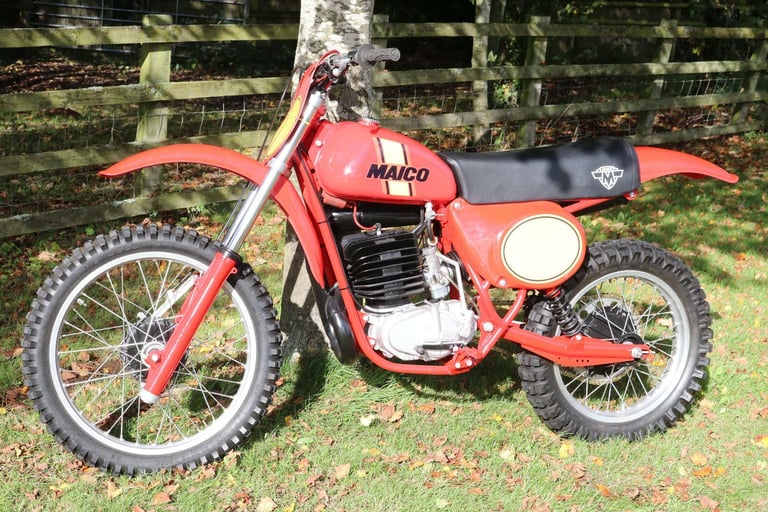 Maico 400 1978  Classic MX Twin Shock fresh in from private US museum 