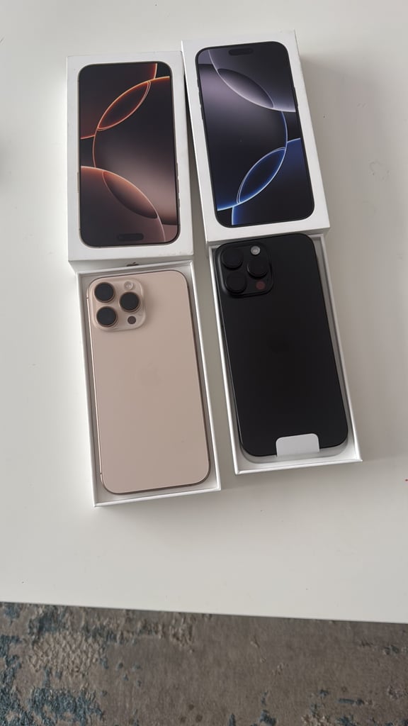 iPhone 16 pro 128gb and 256gb unlocked 