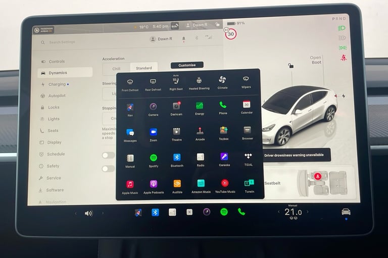  Tesla Model Y dual Motor Long Range Suv 5dr Electric Auto 4wde 384 Bhp Electric