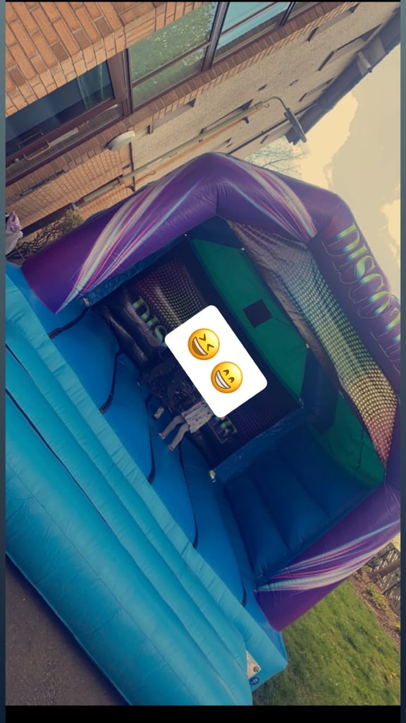 Disco Time Bouncy Castle 