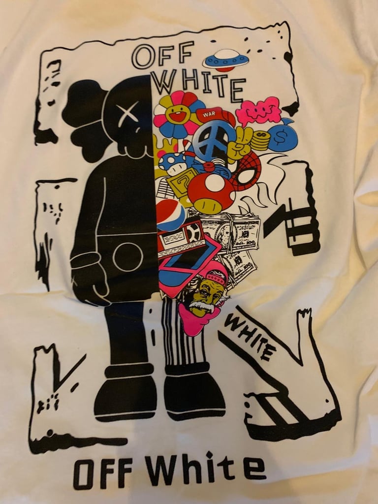 image for Off white t shirt 