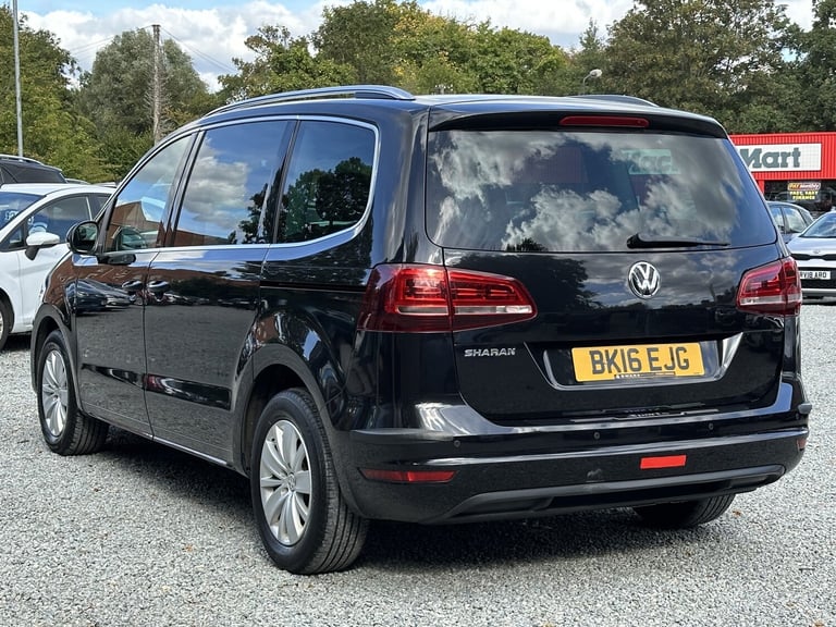 2016 Volkswagen Sharan 2.0 TDI BlueMotion SE Diesel Manual 5 Door MPV Black
