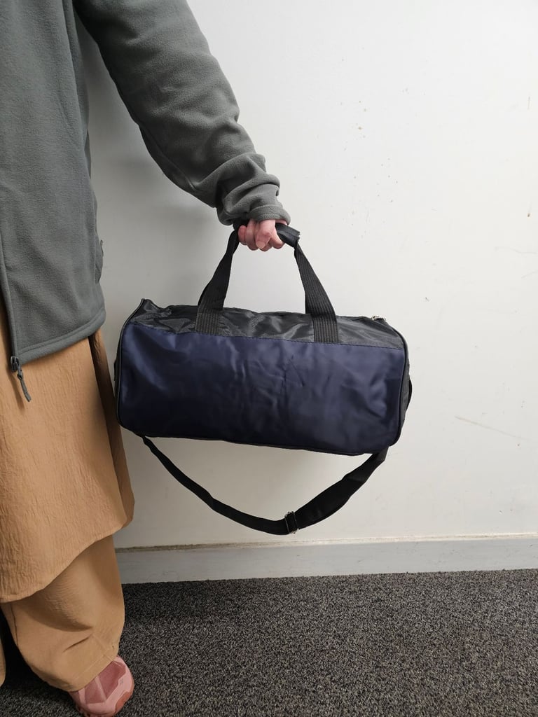 New BLUE + BLACK Ryanair Light Holdall Travel Cabin Gym Duffle Bag Under Seat Carry On Approved Size