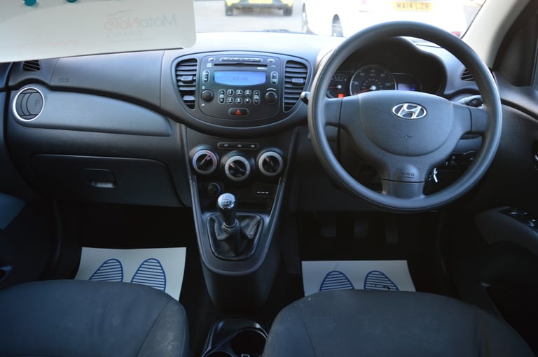 2012 Hyundai i10 1.2 Active Hatchback 5dr Petrol Manual Euro 5 (85 bhp) Petrol