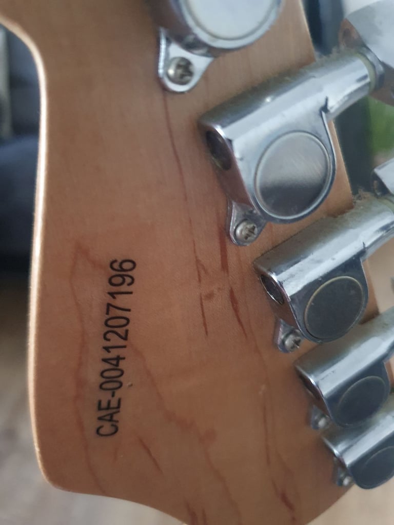 Fender squire strat electric guitar 