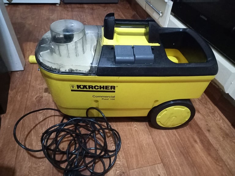 image for karcher puzzi 100 carpet cleaner full working 