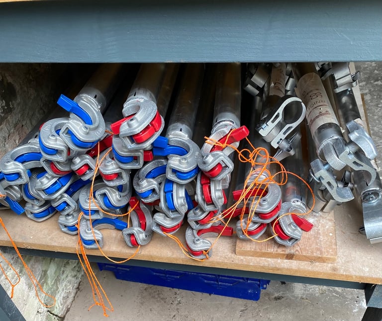 Scaffolding 🔥 3T Industrial Scaffold Tower 11.7m Double Width 1.45m  x 2.5m, Excellent Condition