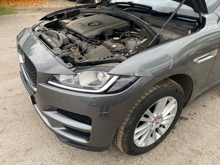 2018 JAGUAR F -PACE PORTFOLIO AWD DIESEL SUV DAMAGED SALVAGE CAT N NO DAMAGE