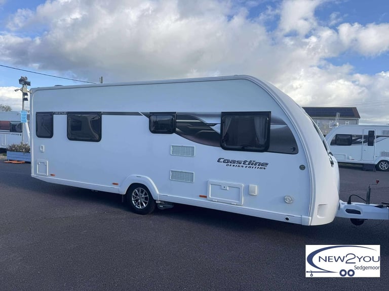2020 Swift Coastline M4 SB 4 Berth TRANSEVERSE BED Caravan - STOCK NO S090