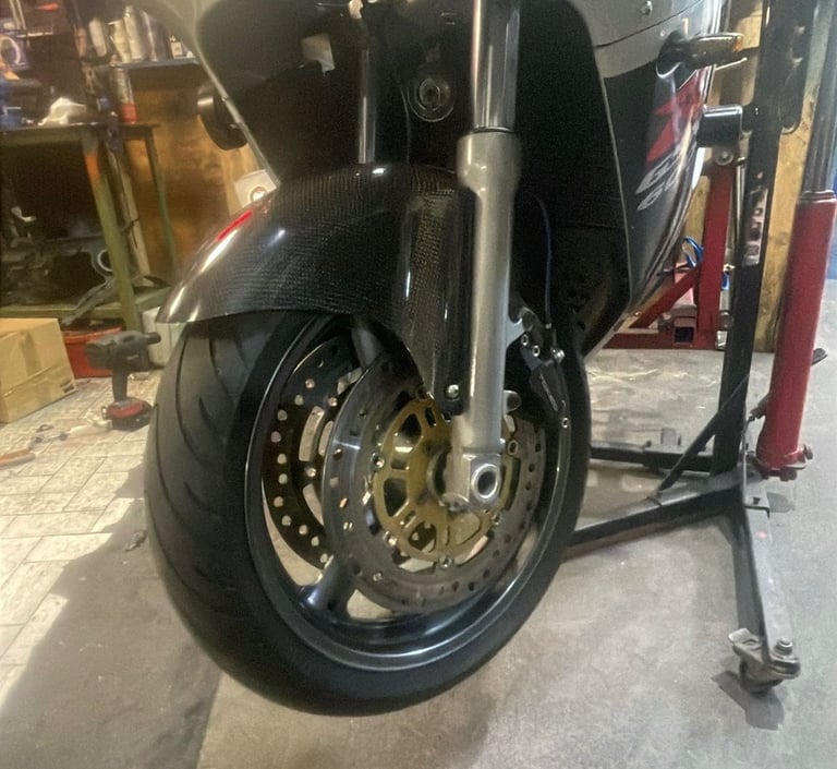 SUZUKI GSXR 600 1998 DUCATI JACKET INC. £3695 ONO RARE GREY/BLACK FULL RESTORATION 